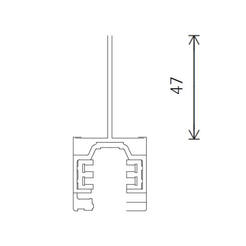 79500.000 ABHÄNGUNG für ERCO-Stromschienen-Systeme