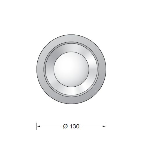 50576.4K3 - STUDIO LINE messing Deckeneinbauleuchte