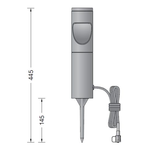 85200K3 - BEGA UniLink® Play 48V Ortsveränderliche Garten- und Wegeleuchte, grafit