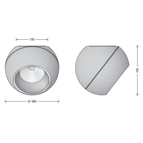 50850.6K3 - STUDIO LINE LED-Deckenleuchte, kupfer