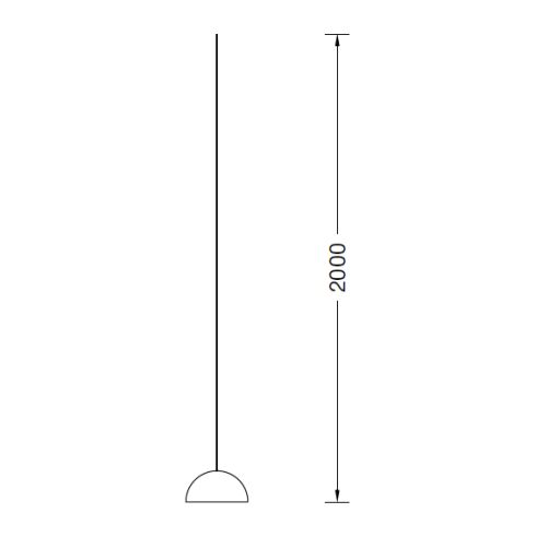 50994.1K3 - STUDIO LINE LED-System-Pendelleuchte, weiß