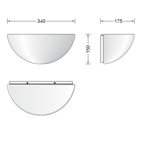 50256K3 LED-Wandleuchte