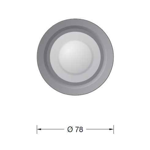 24791WK3 LED-Deckeneinbau-Spot, weiß