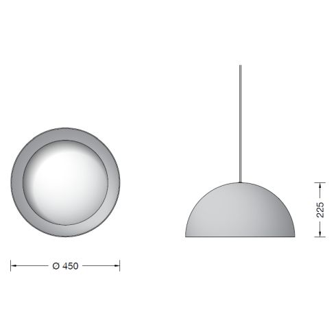 50994.1K3 - STUDIO LINE LED-System-Pendelleuchte, weiß