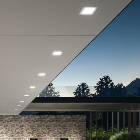 24804K3 LED-Deckeneinbau-Tiefstrahler, weiß