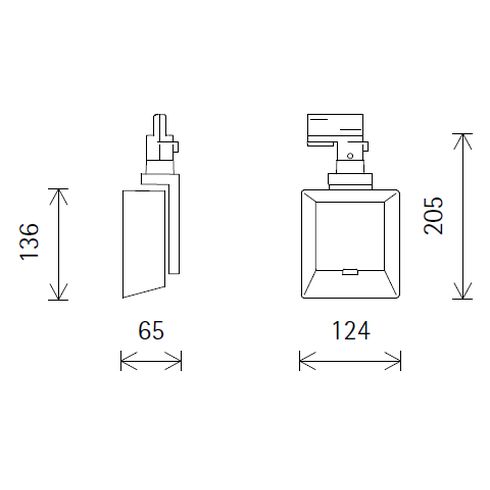 72774.000 LIGHT BOARD LED-Strahler für ERCO-DALI-System