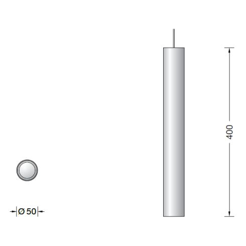 50983.4K3 - STUDIO LINE LED-System-Pendelleuchte, messing