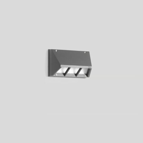 22375A LED-Wandleuchte, silber