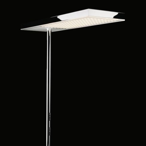 Office Air 2.0 POWER chrom LED-Stehleuchte 3000K