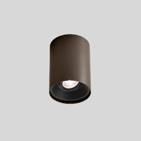 SOLID 1.0 3000K LED-Deckenleuchte, bronze - schwarz