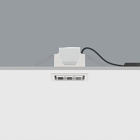 86751.000 COMPAR silber Einbaudownlight