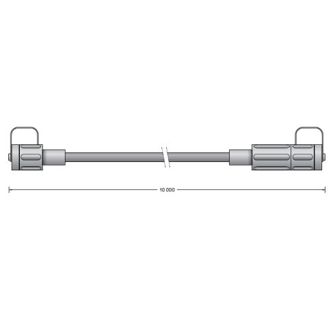 71323 - BEGA UniLink® Play 48V Verlängerungsleitung 10m