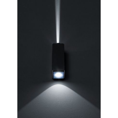 iPro micro up-down lance-84° LED-Wandanbauleuchte, grau