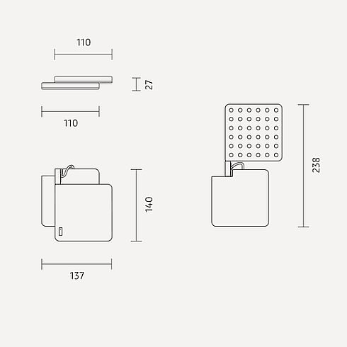 Roxxane Fly CL Portable LED-Leuchte, neongelb