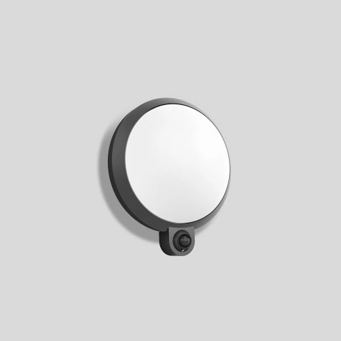 24176K3 LED-Wandleuchte mit PIR-Sensor, grafit