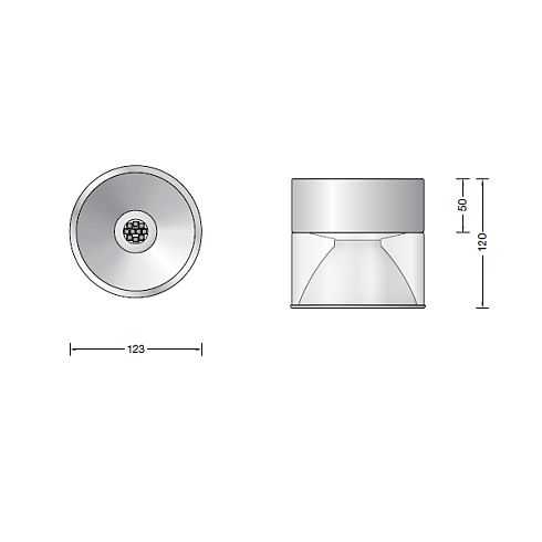 23560.1K3 LED-Tiefstrahler, weiß