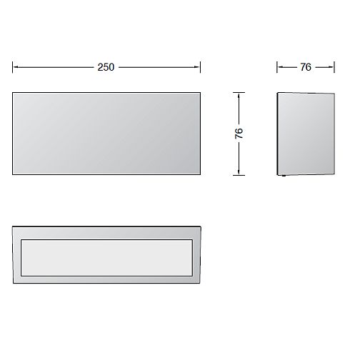 50146.4K3 LED-Wandfluter, palladium